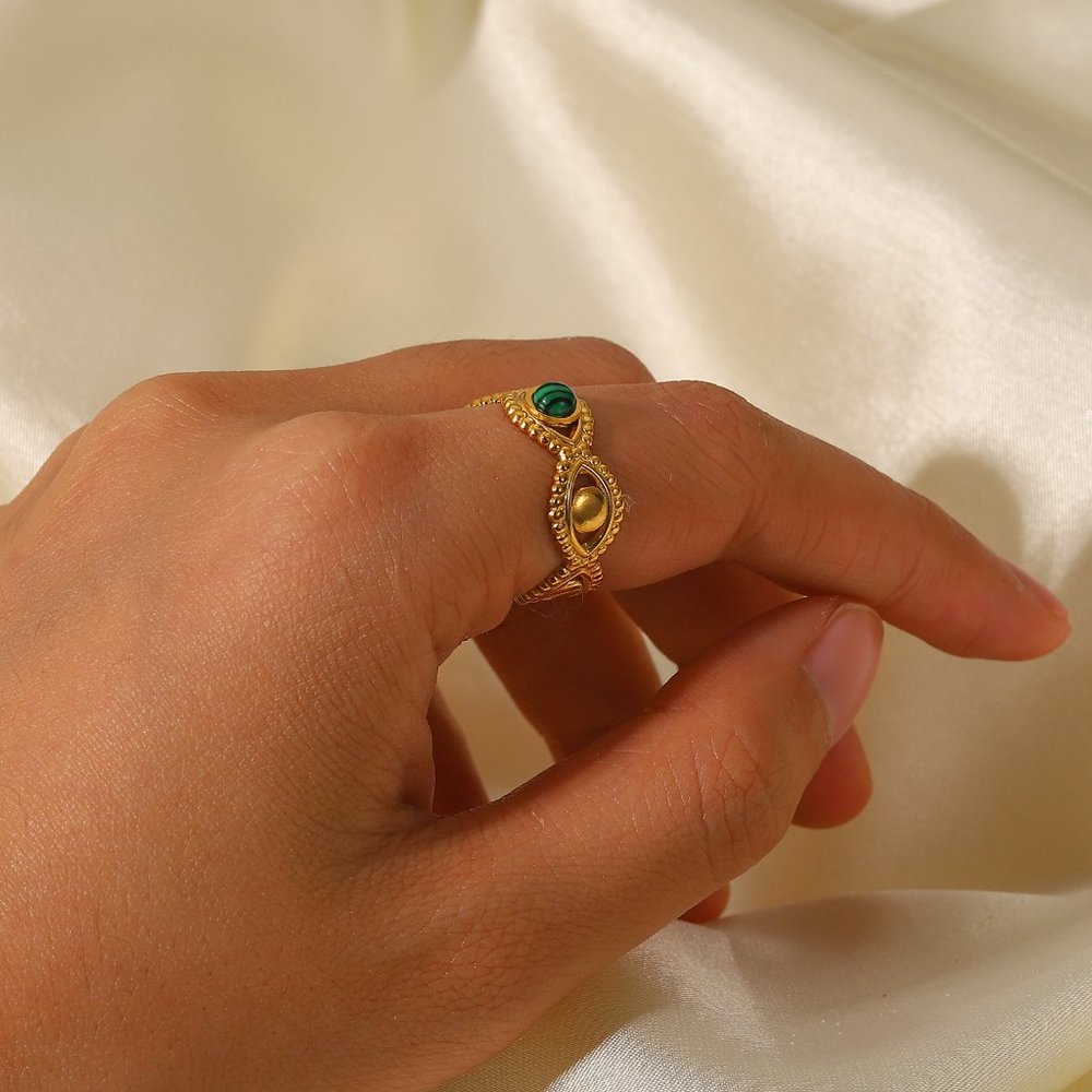 Lois Evil Eye Ring - Picture 4 of 7